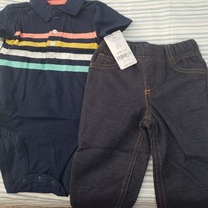 Carters 9M boys outfit